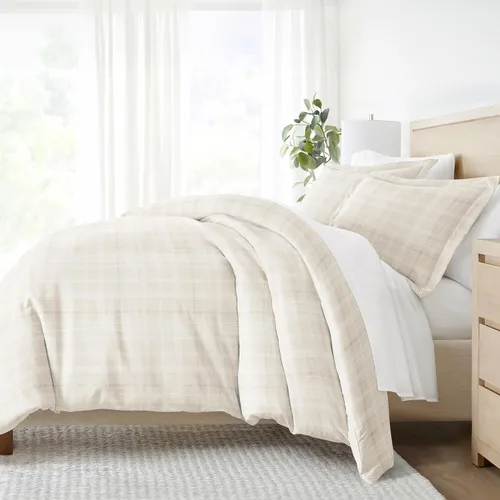Vista 100 de Linen Market Funda de edredón individual para cama individual – Experimenta una comodidad similar a un hotel con una suavidad inigualable