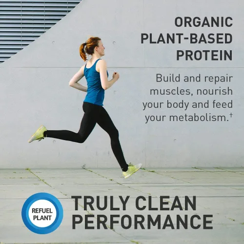Vista 7 de Garden of Life Proteína vegana orgánica sin sabor 0.78 oz de proteína cruda completa a base de plantas y proteína deportiva vegana orgánica