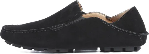 Vista 5 de Go Tour Mocasines casuales hechos a mano para hombre, mocasines sin cordones