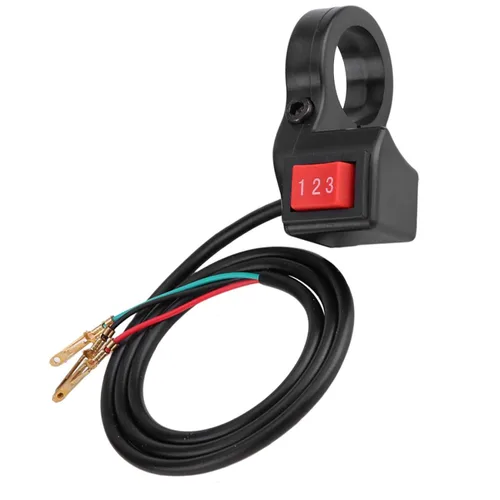 Vista 7 de Interruptor de 3 velocidades para Ebike-Interruptor de acelerador de 3 velocidades - Interruptor de manillar de 0.866 in 7/8 pulgadas manillar