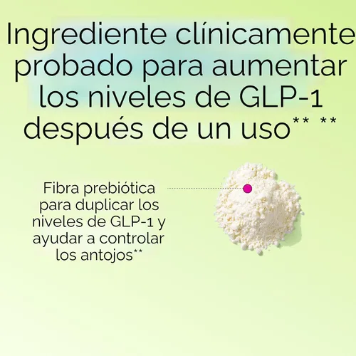 Vista 7 de Flatter Me Fiber GLP-1 Booster – Suplemento de fibra para mujeres y hombres, prebióticos y enzimas para soporte de peso, reducir la hinchazón