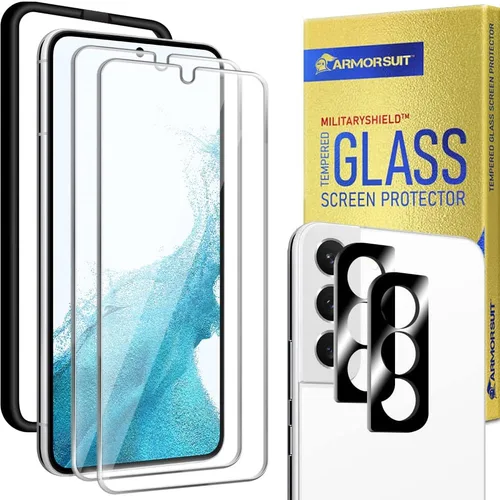 Vista 13 de ArmorSuit [Paquete de 2+2] para Google Pixel 6 [6.4 pulgadas] Protector de pantalla de vidrio templado + protector de lente de cámara compatible