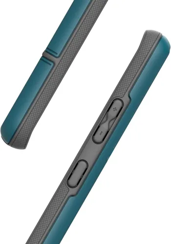 Vista 9 de Encased Rebel Series - Funda protectora resistente con clip para cinturón (2021) diseñada para Samsung Galaxy S21 Plus - Azul