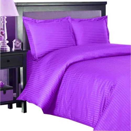 Vista 24 de Funda de edredón 100% algodón Pima puro, 1 pieza de 500 hilos, juego de ropa de cama suave y moderno de lujo, con cierre de botón