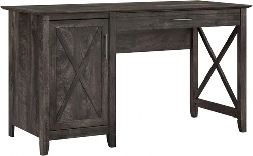 Vista 15 de Bush Furniture - Organizador de escritorio Key West con cajones , Madera, Bing Cherry cereza bing