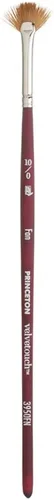 Vista 10 de Princeton Velvetouch Mini Pincel Filbert, Sintético, Mango Corto, Tamaño 0, 1 Unidad