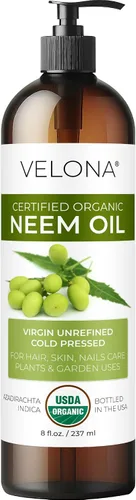 Vista 7 de velona Aceite de Amla USDA Certificado Orgánico - 8 Fl Oz 100% Puro y Natural Aceite Portador Extra Virgen, Sin Refinar, Prensado en Frío