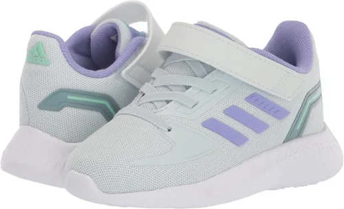 Vista 7 de adidas Runfalcon 2.0 - Tenis de correr unisex para niños, Core BlackBeam YellowBeam Green