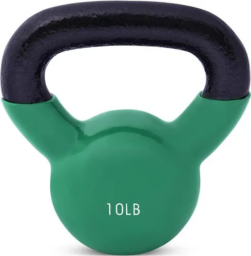 Vista 16 de JFIT Kettlebell Weights Vinyl Coated Iron