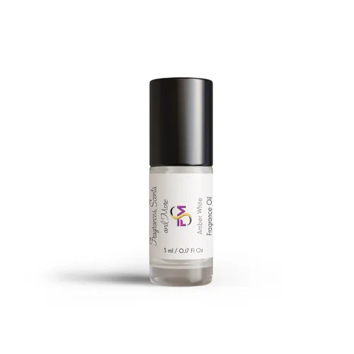 Vista 9 de Aceite de perfume/cuerpo blanco ámbar (7 tamaños) - (botella de plástico de 1 oz (1.0 fl oz))