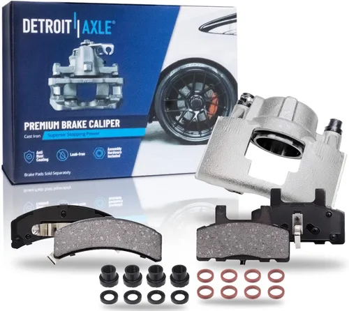 Vista 34 de Detroit Axle - Pinza de disco del lado del acompañante + pastillas de freno de cerámica de repuesto para Lexus HS250H Toyota RAV4 Prius V Scion xB