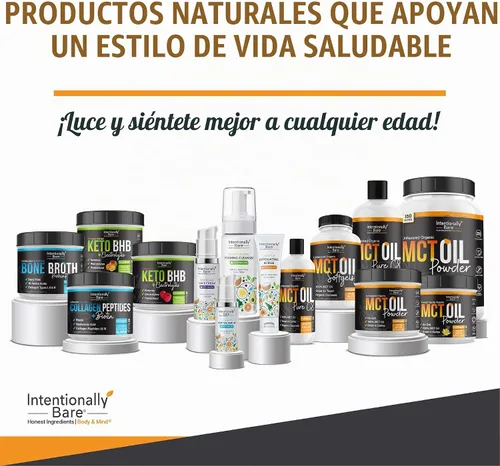 Vista 6 de Intentionally Bare Cápsulas de aceite MCT orgánico - C8 y C10 Geles blandos