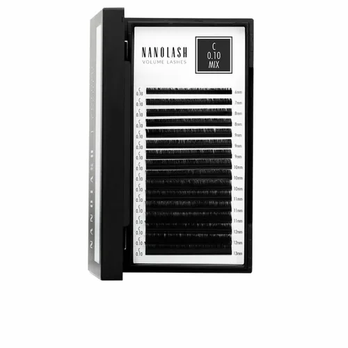 Vista 2 de Set de pestañas postizas Nanolash VOLUME LASHES Extensiones 6-13 mm
