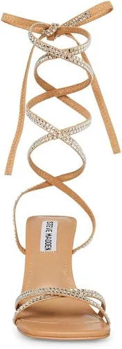 Vista 2 de Steve Madden Lulie - Sandalias de tacón de aguja con tiras y puntera abierta
