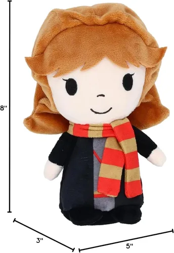 Vista 7 de Kids Preferred Harry Potter - Lindo animal de peluche abrazable de Hermione Granger para niños pequeños y niñas, regalo para niños, 6 pulgadas