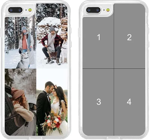 Vista 174 de Funda de teléfono personalizada para Apple iPhone 8 Plus iPhone 7 Plus, personalizada con foto, imagen, texto, imagen, diseño de imagen