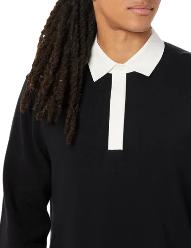 Vista 5 de Tienda Essentials Suéter de rugby para hombre