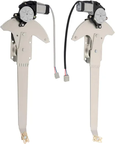 Vista 178 de SCITOO Elevalunas eléctrico delantero izquierdo sin motor apto para 1984-1989 para Toyota para 4Runner, 1984-1988 para Toyota para camioneta, 740-910