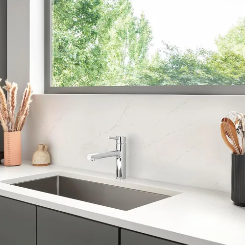 Vista 6 de GROHE 31453001 Concetto Grifo de cocina extraíble con pulverizador Cromo