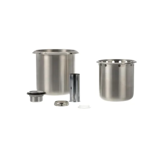 Vista 4 de Encore - Conjunto de pozo de acero inoxidable con menos grifo