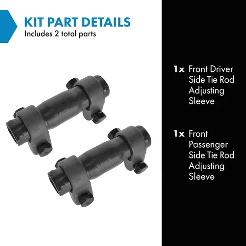 Vista 2 de TRQ Funda de ajuste de barra de acoplamiento delantera compatible con camiones Dodge & Ford 1966-2022