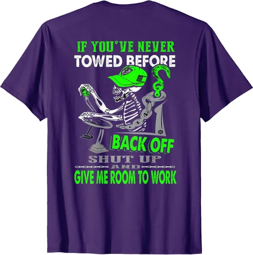 Vista 19 de Proud Tow Truck Operator - Camiseta, Negro, S