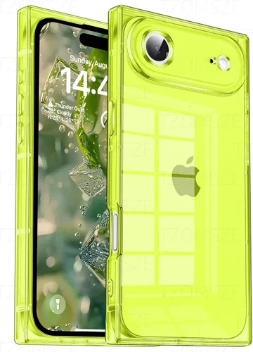 Vista 35 de Funda Tzomsze Compatible con iPhone Air Clear Funda, Protección de Cámara, Esquinas Reforzadas TPU Delgada Resistente a Golpes Funda Protectora