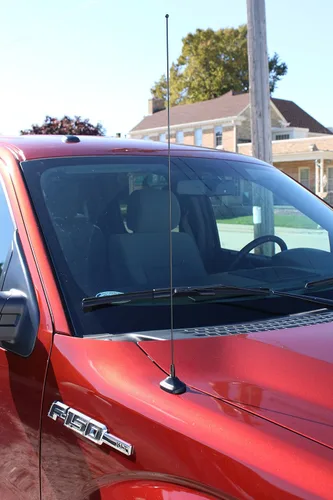 Vista 6 de AntennaMastsRus – 2009 – 2018 Dodge Ram Truck 1500 – antena de Repuesto, Negro
