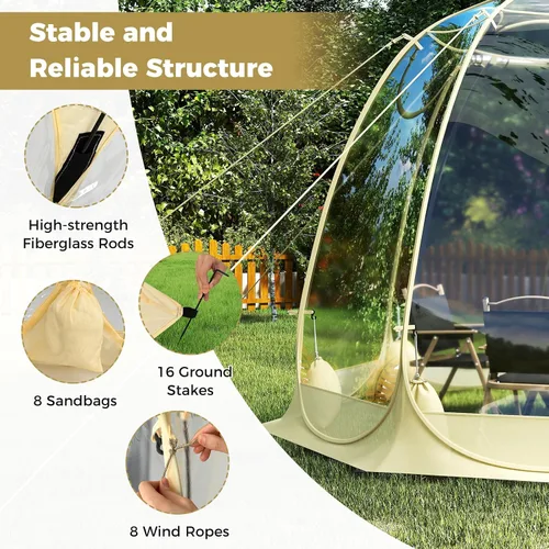 Vista 5 de Tangkula Tents Tent