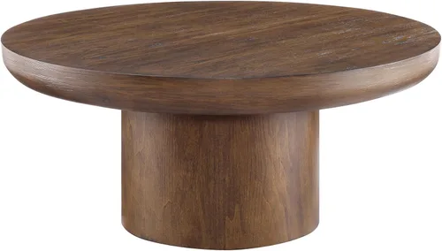 Vista 12 de Mesa auxiliar moderna de madera rústica de 2 niveles, mesas de noche compactas para sala de estar, mesita de noche rectangular minimalista