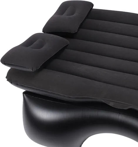 Vista 3 de Brilluxa Car Air Mattress, Inflatable Back Seat Bed Portable Sleeping Pad with 2 Pillows and Stable Support for SUVs and Trucks (Black)
