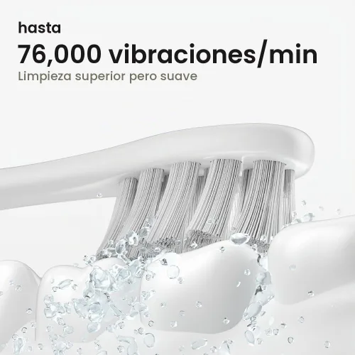 Vista 2 de Oclean Cepillo de dientes eléctrico para adultos, cepillo de dientes eléctrico con vida de batería de 150 días, cepillo de dientes sónico de viaje