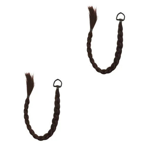 Vista 10 de Beaupretty 4 piezas de extensiones largas de cola de caballo con clip de cola de caballo para mujer