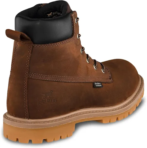 Vista 2 de Irish Setter, Hopkins, para hombre, 6 pulgadas, impermeable, puntera de seguridad de aluminio, bota de trabajo