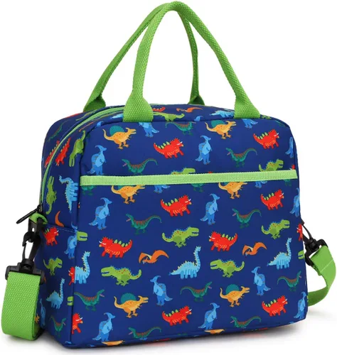 Vista 10 de VX VONXURY - Lonchera para mujeres y niñas, bolsa de almuerzo aislada, bonita bolsa de almuerzo con mariposa morada, contenedor de alimentos