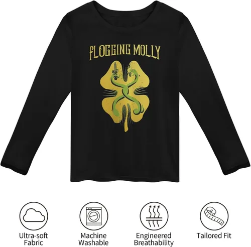 Vista 5 de Women's Fall Long Sleeve Tshirts Womens Fashion Shirt Tops Crew Neck T-Shirts Clothing