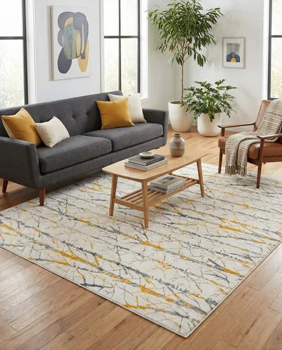 Vista 21 de Rugs.com Alfombra de la colección Finsbury, alfombra mediana gris de 2 x 3 pies, perfecta para salas de estar, comedores grandes, planos abiertos