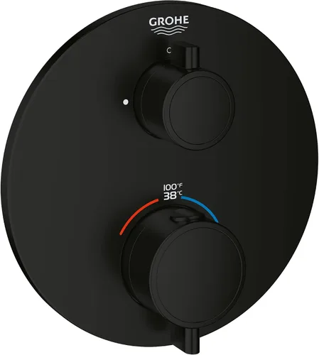 Vista 16 de GROHTHERM® SMARTCONTROL DE LA FUNCIÓN ÚNICA DE LA VÁLVULA TERMOSTÁTICA DE 2 MANIJAS Estrella Cromo Claro