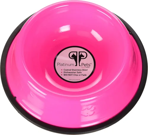 Vista 40 de Platinum Pets - tazón de acero inoxidable para gatos y perros que no se vuelca