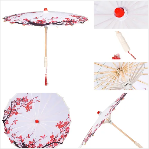 Vista 3 de Elibelle Bata de kimono tradicional japonesa para disfraz de niñas