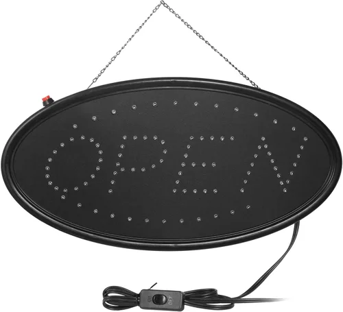 Vista 9 de TeqHome - Letrero abierto LED brillante, señal abierta, letreros eléctricos