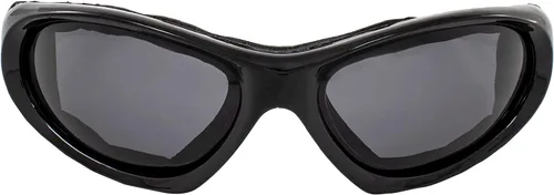 Vista 3 de Hurricane Eyewear Category-5 Water-Sports Floating Goggles Interchangeable to Sunglasses Black Frame w/Polarized Smoke Lens