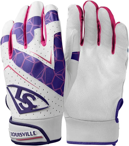 Vista 7 de Louisville Slugger Guantes de bateo genuinos 2.0 para adultos