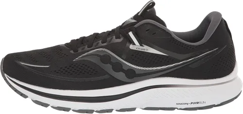 Vista 8 de Saucony Omni 21 - Tenis de correr para hombre NegroBlanco