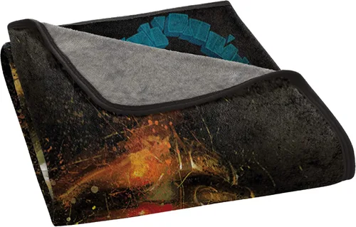 Vista 3 de Manta Marvel Avengers de micro raschel, de 114cm x 152cm, multicolor