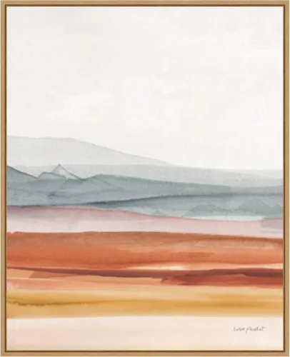 Vista 10 de Amanti Art Lienzo enmarcado para pared, 28 x 23 pulgadas, Sierra Hills 03 por Lisa Audit, lienzo enmarcado para pared, arte abstracto, decoración