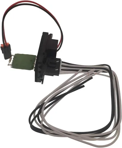 Vista 5 de Módulo de control del ventilador del sistema HVAC, resistencia 15-81086 compatible con controles manuales de aire acondicionado AC de Chevrolet