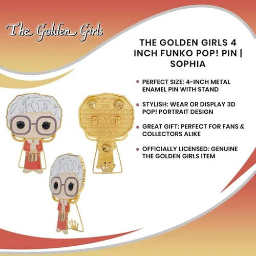 Vista 3 de Funko POP TV Muñeca coleccionable Sophia de Golden Girls
