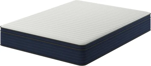 Vista 2 de NapQueen Tamaño Completo, Colchón Híbrido New Victoria de 10 Pulgadas con Gel Refrigerante Infundido, Resortes de Bolsillo y Espuma Viscoelástica