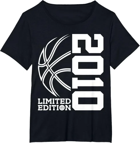 Vista 73 de Camiseta de baloncesto de 13 cumpleaños edición limitada 2010, Negro